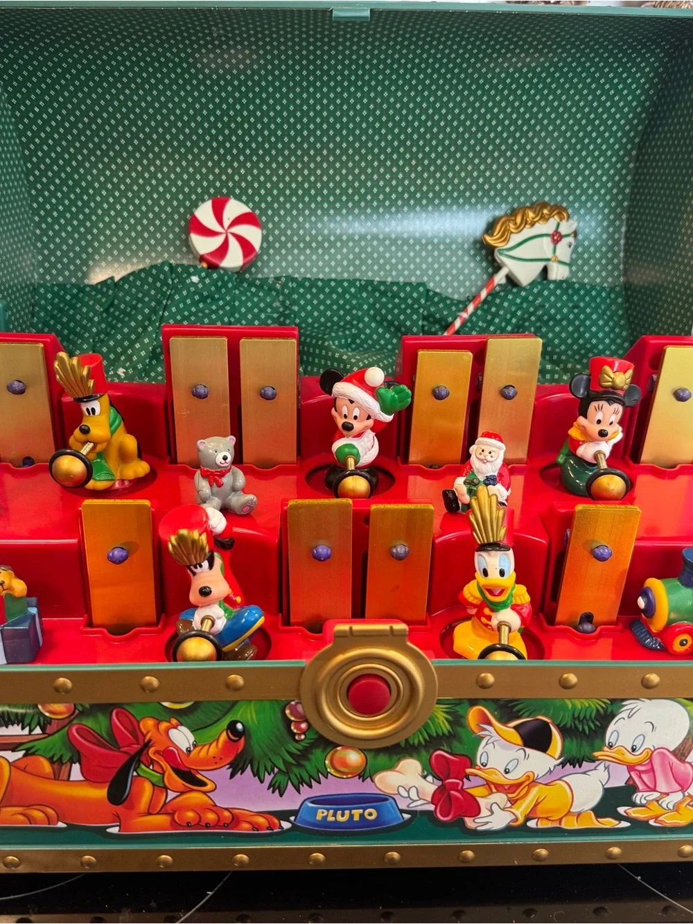 Disney Mr. Christmas Mickey’s Musical Toy Chest - Christmas Vintage Collectible
